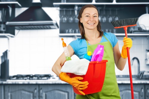 Domestic cleaning services in Croydon for a tidy living room