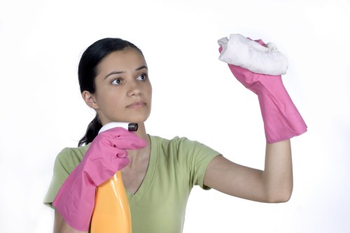 Carpet cleaning service preparing a room in Croydon
